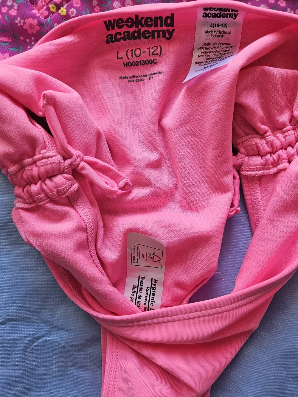 This Weekend Academy girls' swimsuit set
